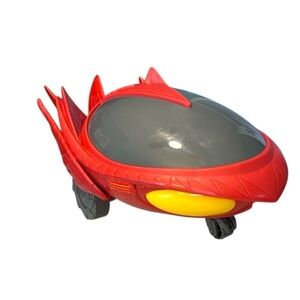 PJ Masks Red Mega Owl Glider Toy Vehicle,  featuring Owlette Wings, Rolls